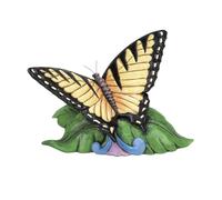 Enesco Jim Shore Heartwood Creek - Mini statuetta a forma di farfalla a coda di rondine, 7,6 cm, multicolore