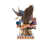 Enesco Jim Shore Heartwood Creek Patriotic Freedom Eagle 6008791