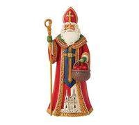 Enesco Jim Shore Heartwood Creek - Statuetta di Babbo Natale ceco