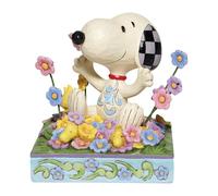 Enesco Jim Shore Snoopy delle arachidi in fiori