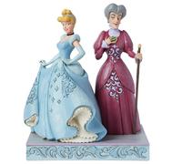 Enesco Jim Shore - Statuetta di Cenerentola contro Lady Tremaine