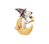 Enesco Peanuts by Jim Shore Midnight Ride (Snoopy Witch) Statuetta