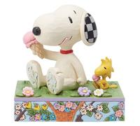 Enesco Peanuts by Jim Shore Snoopy e Woodstock Ice Cream Figurine