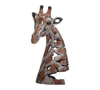 Enesco Scultura giraffa bordo 55 cm H | Disegnata e scolpita da Matt Buckley in resina di pietra