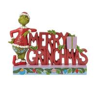 Enesco Statuina natalizia Grinch Merry Christmas Jim Shore 6x23xH18 cm