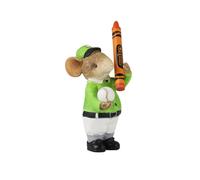 Enesco Tails con Cuore Crayola School Yard Baseball Figurina 2,52 pollici Multicolore