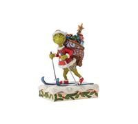 Enesco The Grinch by Jim Shore Grinch Skiing Figurine