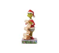 Enesco The Grinch by Jim Shore Grinch - Statuetta con scritta in lingua inglese Holding Naughty/Nice List