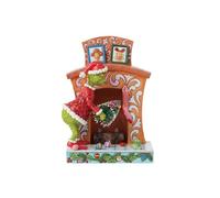 Enesco The Grinch by Jim Shore Grinch - Statuetta decorativa per caminetto