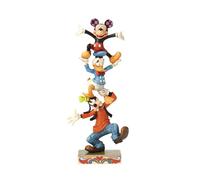 Enesco - Totem Topolino, Paperino e Pippo - 22 centimetri - Jim Shore's Disney Traditions
