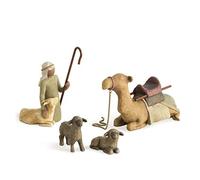 Enesco Willow Tree Scultura Animali del Presepe, Resina, Multicolore