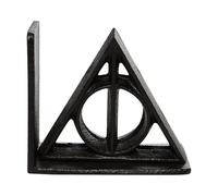 ENESCO Wizarding World of Harry Potter Deathly Hallows Libri titolari fermali, Metallo, Nero, 5.25 inch