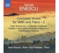 George Enescu George Enescu: Complete Works for Violin and Piano - Volume 2 (CD)