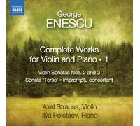 George Enescu George Enescu: Complete Works for Violin and Piano - Volume 1 (CD)