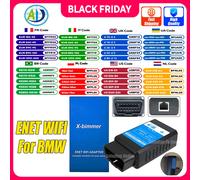 ENET WIFI per BMW ICOM Serie F/G OBD2 Connettore di codifica Ethernet per BimmerCode/Bootmod3/xDelete/M Software MHD ENET WIFI Scanner