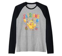 Enfant poulette Enfant 2ans Anniversaire Fille pollo Maglia con Maniche Raglan