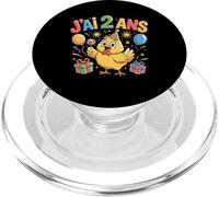 Enfant poulette Enfant 2ans Anniversaire Fille pollo PopSockets PopGrip per MagSafe