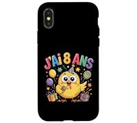 Enfant poulette Enfant 8ans Anniversaire Fille pollo Custodia per iPhone X/XS