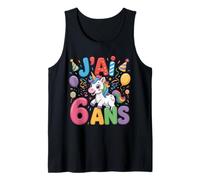 Enfant unicorno Enfant 6ans Anniversaire Garcon Fille licorne Canotta