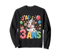 Enfant Vache Enfant 3ans Anniversaire Garcon Fille Mucca Felpa