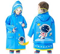 Enfants Imperméables Fille Garçon Poncho de Pluie Manteaux Imperméables Veste de Pluie à Capuche Cape de Pluie Vêtements de Pluie