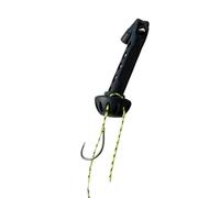 Enfile-mouches magnétique pour pêche à la mouche - Enfile-bas de ligne pour pêcheurs - Accessoire de pêche compact - Aide au montage mains libres pour eau douce et eau de mer (1pcs)