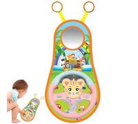 Enfish Driving Toy - Ruota da gioco per auto, rotazione a 360 gradi con musica | Veicolo interattivo per veicoli, bambini con la guida dei bambini volante Return , intrattenimento e impara con