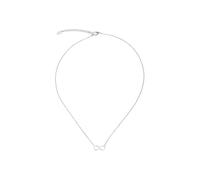 enflame ANELY Collana con ciondolo Infinity, elegante bigiotteria in acciaio inox, dimensioni: taglia unica, colori: argento