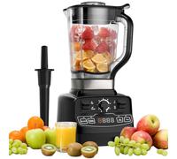 Enfmay Frullatore Smoothie, Frullatore Professionale 2000W con 8 Velocità Regolabili e 4 Preprogrammi, 2L Capacità, Frullatore per Frullati con Display LCD, Autopulente, 8 Lame Inossidabile, 33000RPM
