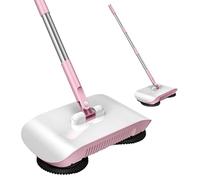 Enforose Aspirapolvere senza fili Leggero 2 in 1 Aspirapolvere manuale potente ad alta efficienza Mocio a spinta manuale per tappeti e capeli di animali domestici (con un panno)