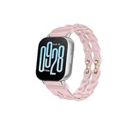 ENFYUSTR Cinturino a catena adatto for Redmi Watch 5 Active 5 Lite Braccialetto in silicone adatto for Xiaomi Redmi 3 Active 3 Lite Cinturino di ricambio da 22 mm(Pink,For Redmi 5 Lite)