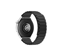 ENFYUSTR Cinturino da 22 mm for Huawei Watch 4/3 PRO GT4/3Pro 46 mm Ultimate Soft Silicone Loop Strap per(Black,for Huawei GT 4 46mm)