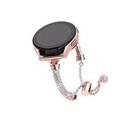 ENFYUSTR Cinturino in Diamante da 20 mm for Huawei GT3 2 Cinturino da Donna for Amazfit GTS 4 3 2 2s BIP(Rose Gold,for Amazfit GTS 3)