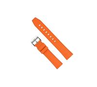 ENFYUSTR Cinturino in gomma da 20 mm for orologi PAGANI DESIGN con interfaccia da 20 mm, for PD1708 PD1762 PD1682 PD1717 PD1690(Orange)