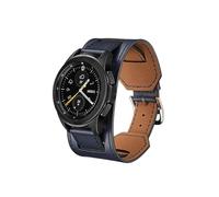 ENFYUSTR Cinturino in Pelle da 20 mm e 22 mm for Huawei Watch GT4 3 2 2e/4 3Pro for amazfit(Lndigo Blue,for Huawei Watch GT2 PRO)