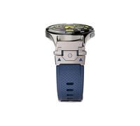 ENFYUSTR Cinturino Sportivo in Silicone da 20 mm e 22 mm for Amazfit Balance Falcon Oneplus Quick Release Band(Titanium Blue,22mm)