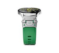 ENFYUSTR Cinturino Sportivo in Silicone da 20 mm e 22 mm for Amazfit Balance Falcon Oneplus Quick Release Band(Silver Green,for Amazfit GTR 42mm)