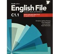 LIbri UK/US Lathan-Koenig - English File 4Th Edition C1.1. Student'S Book And Wo