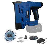 ENG PRO Graffettatrice E Sparachiodi 2-In-1 Senza Fili | Linea Professionale A Batteria ONE4ALL 20V | Pistola Sparachiodi | 1 Batteria 2.0 Ah