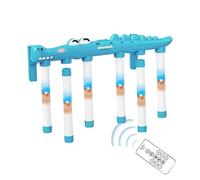 Engaging reaction challenge: Features a 3-speed crocodile design that tests hand-eye coordination and quick reflexes for children, teens, and adults, providing fun competitive gameplay during family g