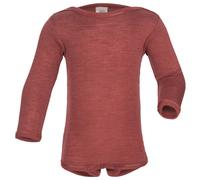 Engel - Baby-Body Langarm Mit Druckverschluss Schulter - Intimo lana merinos 62/68 rosso