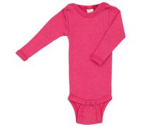 Engel - Baby-Body Langarm Mit Druckverschluss Schulter - Intimo lana merinos 74/80 fuchsia