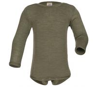 Engel - Baby Bodysuit Long Sleeve with Press Studs on Shoulder - Intimo lana merinos 74/80 olivia