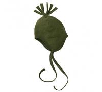 Engel - Baby Hat, Wool Fleece - Berretto 74/80 olivia