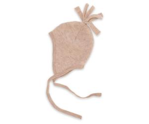 Engel - Baby Hat, Wool Fleece - Berretto 86/92 beige