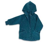 Engel - Baby Hooded Zip-Up Jacket - Giacca di lana 110/116 blu