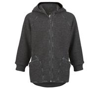 Engel - Baby Hooded Zip-Up Jacket - Giacca di lana 86/92 grigio