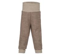 Engel - Baby-Hose Lang mit Nabelbund - Pantaloni in pile 86/92 marrone
