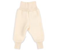 Engel - Baby Hose mit Nabelbund - Pantaloni in pile 62/68 bianco