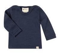 Engel - Baby Shirt L/S - Maglia merino 50/56 marine